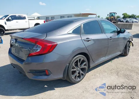 2019 Honda Civic Sport from USA, damaged, VIN 2HGFC2F8XKH500287